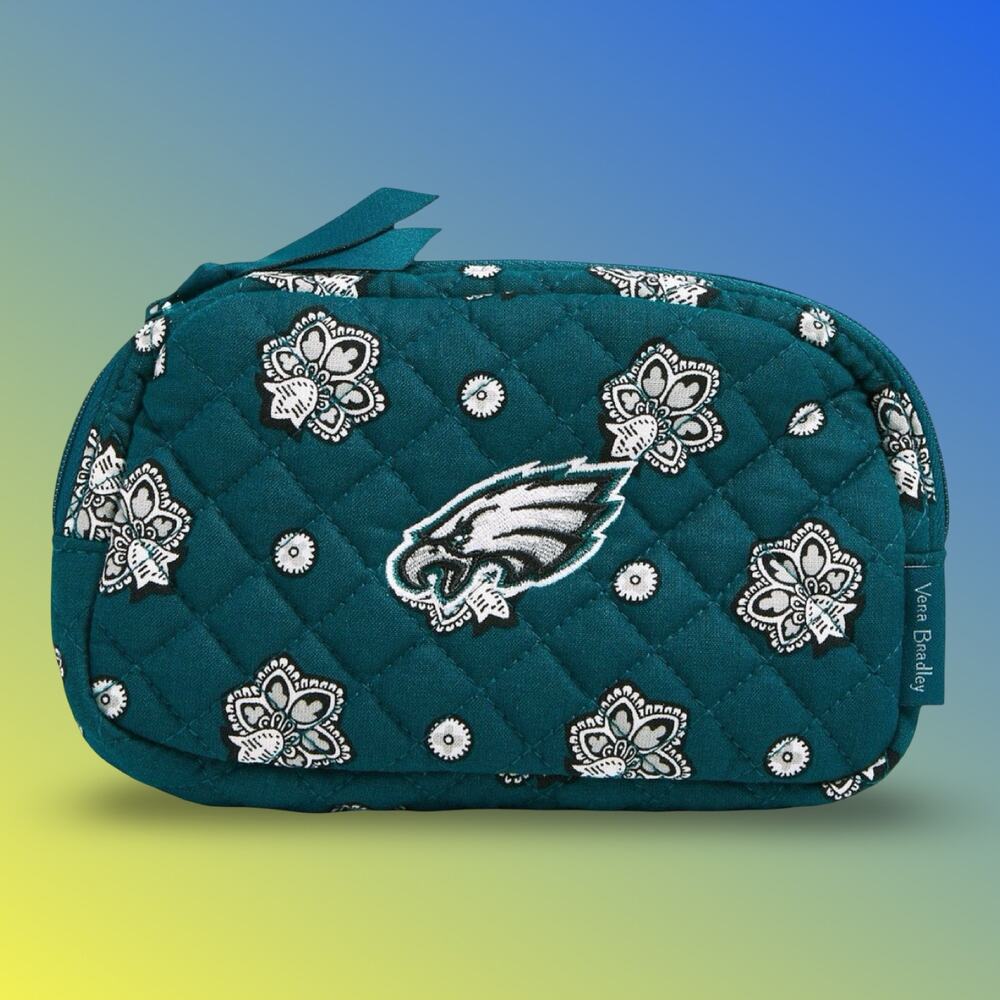Vera Bradley NFL Philadelphia Eagles Mini Belt Bag Quilted Bandana Fanny Pack